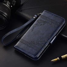 Load image into Gallery viewer, Flip Leather Wallet Case