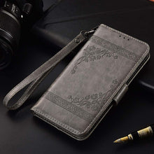 Load image into Gallery viewer, Flip Leather Wallet Case