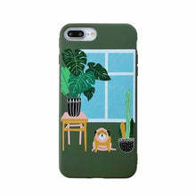 Load image into Gallery viewer, Candy Color Leaf Print Phone Case