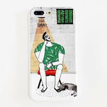 Load image into Gallery viewer, Candy Color Leaf Print Phone Case