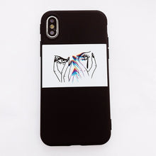 Load image into Gallery viewer, Candy Color Leaf Print Phone Case