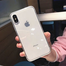Load image into Gallery viewer, Luxury colorful Transparent Anti-shock Frame Phone Case